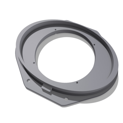 3D Printed Ford Ranger Front Door 6.5 Speaker Adapters