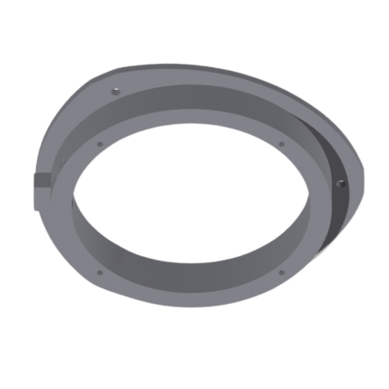 3D Printed Ford Transit Custom 2024 6.5 speaker adapters