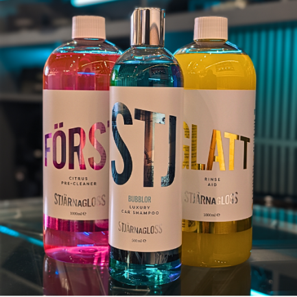 Share Stjärnagloss Essential Wash & Protect Kit
